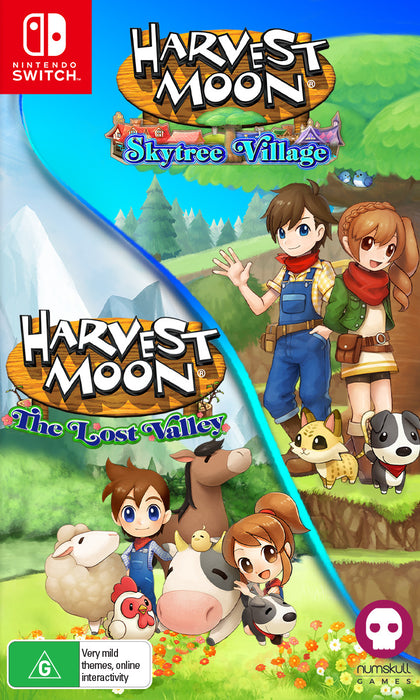 Harvest Moon: The Lost Valley & Skytree Village Double Pack (Switch)