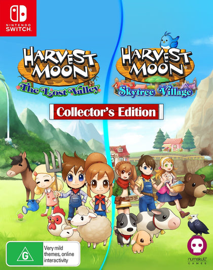 Harvest Moon: The Lost Valley & Skytree Village Double Pack Collector's Edition (Switch)