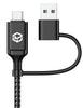Powerwave 2-in-1 2M USB-C Charging Cable with USB-A Adapter for Nintendo Switch 2