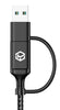 Powerwave 2-in-1 2M USB-C Charging Cable with USB-A Adapter for Nintendo Switch 2