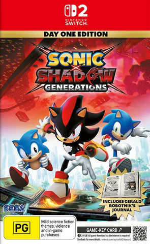 Sonic X Shadow Generations Day One Edition (GKC) (Switch 2)