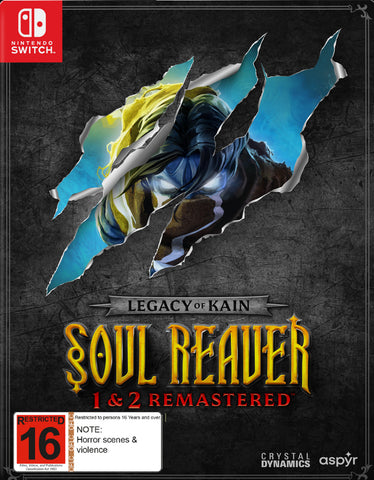 Legacy of Kain Soul Reaver 1 & 2 Remastered Deluxe Edition (Switch)