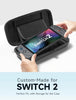 JSAUX Carrying Bag for Switch 2 - Black