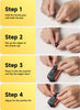 Multi-Mode Joystick Cap and Thumb Grip with Lever Guard Set for Switch 2 - Black
