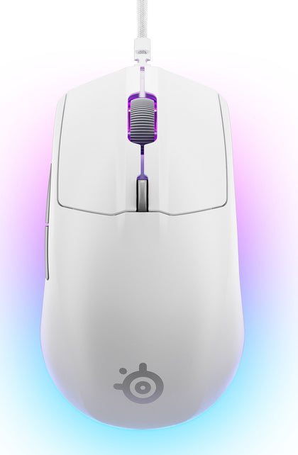 Steelseries Rival 3 Gen 2 Gaming Mouse (White) (PC)