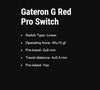 Lofree Cyberpunk100 100% Gateron G Red Pro Hot-Swappable Wireless Mechanical Keyboard