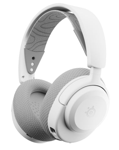 SteelSeries Arctis Nova 3PW Wireless Gaming Headset (White) (Switch, PC, PS5, PS4)