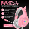 Playmax RGB Cat Ear Headset (Pink) (Switch, PC, PS5, PS4, Xbox Series X, Xbox One)