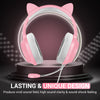 Playmax RGB Cat Ear Headset (Pink) (Switch, PC, PS5, PS4, Xbox Series X, Xbox One)