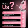 Playmax RGB Cat Ear Headset (Pink) (Switch, PC, PS5, PS4, Xbox Series X, Xbox One)