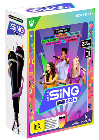 Let's Sing 2026 Double Mic Bundle (Xbox Series X)