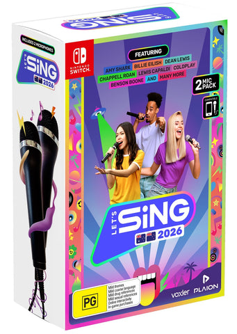Let's Sing 2026 Double Mic Bundle (Switch)