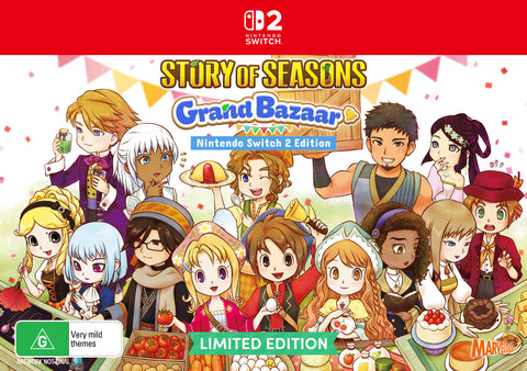Story of Seasons: Grand Bazaar Limited Edition (Switch 2)