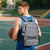 17 Inch Laptop Backpack with Insulated Compartment/USB Port - Water-resistant Hiking Backpack by Ningbo Fantasy Supply