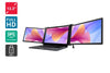 Kogan XPRESSO 13.3" Full HD Pro Dual Screen Tri-Fold Portable Monitor for 14” - 17” Laptops (1920 x 1080)