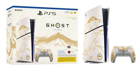 PS5 Console Ghost of Yōtei Gold Limited Edition Bundle