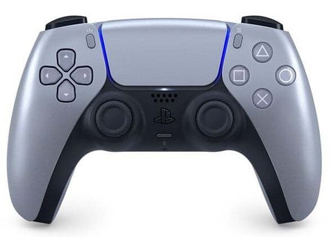 PlayStation 5 DualSense Wireless Controller - Sterling Silver (PC, PS5)