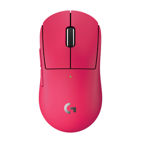 Logitech G PRO X SUPERLIGHT 2 Compact LIGHTSPEED Gaming Mouse (Magenta) (PC)