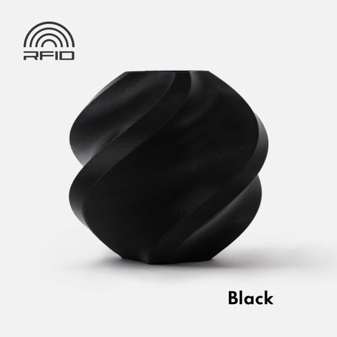 Bambu Lab PLA Basic 1.75mm 1kg - Black (with Reusable Spool)