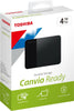 Toshiba Canvio Ready B3 USB 3.0 Portable External Hard Drive 4TB (Black)