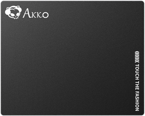 Akko Glass Gaming Mousepad - Black