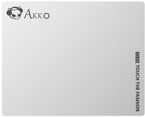 Akko Glass Gaming Mousepad - White