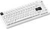 Akko x MonsGeek M1 V5 Black-on-White 75% Cilantro Hot-Swappable Wireless Mechanical Keyboard