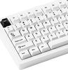 Akko x MonsGeek M1 V5 Black-on-White 75% Cilantro Hot-Swappable Wireless Mechanical Keyboard