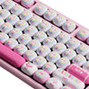 Akko x MonsGeek MG108B Rainbow Marshmallows 100% V3 Piano Pro Hot-Swappable Wireless Mechanical Keyboard