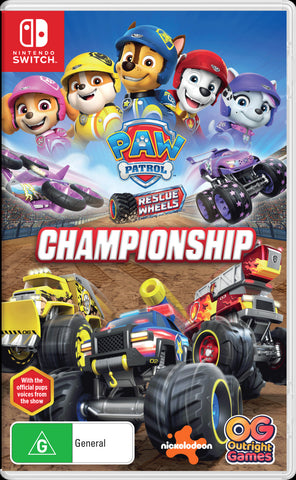 PAW Patrol Rescue Wheels: Championship (Switch)