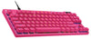 Logitech G PRO X TKL RAPID Gaming Keyboard (Magenta)