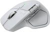 Logitech MX Master 4 for Mac Wireless Mouse - White Silver