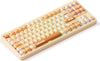 Akko Bun Wonderland TAC87 TKL Stellar Rose Hot-Swappable Wireless Mechanical Keyboard