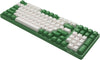 Akko Matcha Red Bean 3098B Plus 1800 Compact Creamy Cyan Hot-Swappable Wireless Mechanical Keyboard
