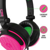 4Gamers C6-50 Wired Gaming Headset (Neon Green & Pink)