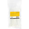 StarTech 15cm White Cable Ties 100 Pack