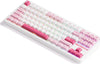 Akko Prunus Lannesiana TAC87 TKL Stellar Rose Hot-Swappable Wireless Mechanical Keyboard