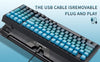Hexgears M4 96% Linear Switch Mechanical Keyboard - Blue Gradient