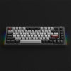Akko 5075B Plus 75% RGB V3 Cream Yellow Pro Hot-Swappable Wireless Mechanical Keyboard Dracula Castle