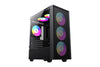 GameMax Eco Range Storm Compact Gaming PC Case Black